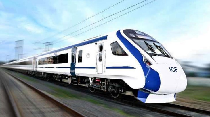 Vande Bharat train records 180 kmph speed in trial run